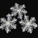 Christmas Snowflake Ornaments Christmas Tree Decorative Hanging Ornament Home Festival Decor