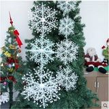 Christmas Snowflake Ornaments Christmas Tree Decorative Hanging Ornament Home Festival Decor