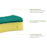 1pc Sponge Dish Bowl Pot Pan Scrubbing Cleaning Sponge Kitchen Cleaning Tools In Australia - Darrahopens