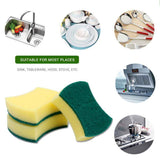 1pc Sponge Dish Bowl Pot Pan Scrubbing Cleaning Sponge Kitchen Cleaning Tools In Australia - Darrahopens