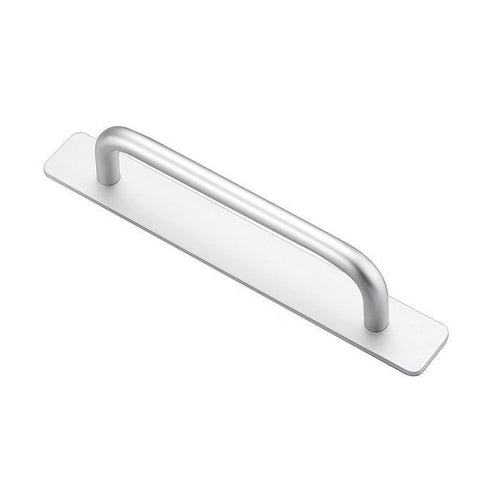 Self Stick Cabinet Drawer Handles Pulls Aluminum Alloy Drawer Push Pull Handles Punch Free Adhesive Handle for Kitchen Cabinet Drawer Window Sliding Closet In Australia - Darrahopens