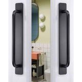 Self Stick Cabinet Drawer Handles Pulls Aluminum Alloy Drawer Push Pull Handles Punch Free Adhesive Handle for Kitchen Cabinet Drawer Window Sliding Closet In Australia - Darrahopens