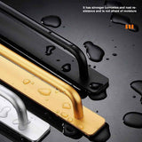 Self Stick Cabinet Drawer Handles Pulls Aluminum Alloy Drawer Push Pull Handles Punch Free Adhesive Handle for Kitchen Cabinet Drawer Window Sliding Closet In Australia - Darrahopens