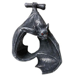 Halloween Bat-Shaped Candlestick Resin Hanging Garden Statue Sculptures Crafts Candle Holder for Patio Porch Garden Decoration In Australia - Darrahopens