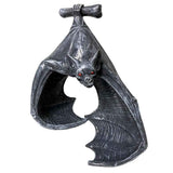 Halloween Bat-Shaped Candlestick Resin Hanging Garden Statue Sculptures Crafts Candle Holder for Patio Porch Garden Decoration In Australia - Darrahopens