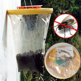 Fly Trap Outdoors Fly Catcher Hanging Fly Bags for Outdoor Barns Stables and Yards
