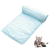 Pet Cooling Mat Cooling Pad Summer Pet Bed Pet Cooling Blanket Sleep Mat for Dogs Cats In Australia - Darrahopens