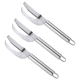 Fish Scaler Remover Cutter Stainless Steel Sawtooth Remover with Handle Multi Functional Home Kitchen Tool