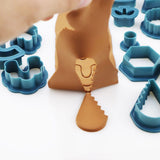 142 Pcs Polymer Clay Cutters Set Clay Earring Cutters with Earrings Accessories for Polymer Clay Jewelry Making In Australia - Darrahopens