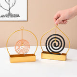 Incense Spiral Holder Metal Iron Mosquito Spiral Metal Holder Summer Incense Holder Mosquito Spiral Container Home Incense Holder In Australia - Darrahopens