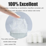 Automatic Cotton Pad Dispenser Press Out Makeup Cotton Holder Dispenser Cosmetic Cotton Pad Organizer