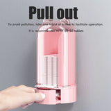 Automatic Cotton Pad Dispenser Press Out Makeup Cotton Holder Dispenser Cosmetic Cotton Pad Organizer