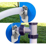 2Pcs Swimming Pool Pipe Holders Swimming Pool Hose Support Brackets Hose Clamps Pool Accessories