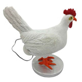 Chicken LED Lamp Resin Lifelike Chicken Laying Egg Night Light Novel Easter Halloween Christmas Bedroom Home Decoration In Australia - Darrahopens
