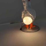 Chicken LED Lamp Resin Lifelike Chicken Laying Egg Night Light Novel Easter Halloween Christmas Bedroom Home Decoration In Australia - Darrahopens