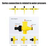 360° Rotating Auto Irrigation System Garden Lawn Sprinkler Grass Water Sprinkler System Garden Hose Sprinkler for Yard