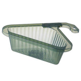 Sink Strainer Basket Triangular Corner Kitchen Sink Strainer Punch Free Sink Basket with Retractable Handle for Kitchen Bathroom In Australia - Darrahopens