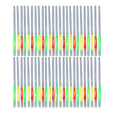 50Pcs 2 in 1 Glowing Straws Sticks Glowing in the Dark Straws for Concerts Party Favors Weddings Kids Birthdays