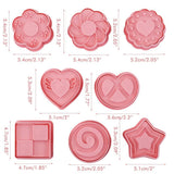 8Pcs 3D Biscuit Cutters Cartoon Dinosaur Fruit Vegetable Birthday Biscuit Mould Baking Mould Hand Press Biscuit Stamp In Australia - Darrahopens