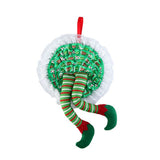 Christmas Wreath Hanging Elf Legs Wreath Front Door Ornaments Christmas Tree Hanging Decorations Holiday Party Decor In Australia - Darrahopens