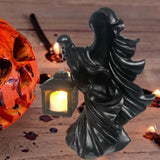 Darrahopens Home & Garden > Wall Art > 3D Wall Art Resin Ghost with Lantern Resin Ghost Hell Messenger Statue Halloween Sculpture Garden Yard Decoration In Australia - Darrahopens