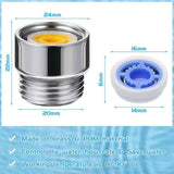 Shower Flow Limiter with 1/2 Thread Diameter Shower Water Saving for Shower Head Power Reduction Limiter for Kitchen Bathroom In Australia - Darrahopens