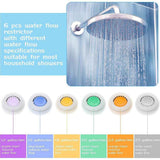 Shower Flow Limiter with 1/2 Thread Diameter Shower Water Saving for Shower Head Power Reduction Limiter for Kitchen Bathroom In Australia - Darrahopens