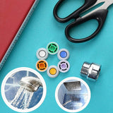 Shower Flow Limiter with 1/2 Thread Diameter Shower Water Saving for Shower Head Power Reduction Limiter for Kitchen Bathroom