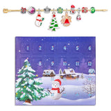 Christmas Advent Calendar DIY Charm Bracelet Making Kit for Kids 24 Days Christmas Countdown Calendar Jewelry Gifts for Girls In Australia - Darrahopens