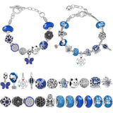 Christmas Advent Calendar DIY Charm Bracelet Making Kit for Kids 24 Days Christmas Countdown Calendar Jewelry Gifts for Girls In Australia - Darrahopens