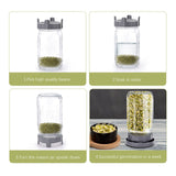 ABS Sprout Lid with Stainless Steel Screen for Wide Mouth Mason Jars