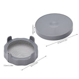 ABS Sprout Lid with Stainless Steel Screen for Wide Mouth Mason Jars