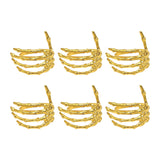 Wine Tableware Halloween Napkin Buckle Ghost Hand Napkin Ring Alloy Napkin Ring Gold In Australia - Darrahopens