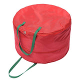 Storage Bag Durable Nylon Waterproof Tearproof Lightweight Portable Dual Zippers Christmas Wreath Storage Bag In Australia - Darrahopens