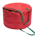 Storage Bag Durable Nylon Waterproof Tearproof Lightweight Portable Dual Zippers Christmas Wreath Storage Bag In Australia - Darrahopens