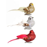 Imitation Feather Bird Multipurpose Fade Resistant Fake Feather Bird Ornament for Flowers Handicrafts Fairy Garden In Australia - Darrahopens