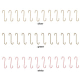 S Shaped Christmas Ornament Hooks Metal Unique Exquisite Decorative Christmas Ornament Hooks Hangers