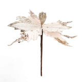 Christmas Flower Simulation Christmas Tree Decoration Christmas Glitter Flower In Australia - Darrahopens