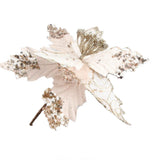 Christmas Flower Simulation Christmas Tree Decoration Christmas Glitter Flower In Australia - Darrahopens