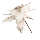 Christmas Flower Simulation Christmas Tree Decoration Christmas Glitter Flower In Australia - Darrahopens