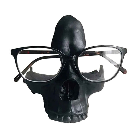 Skull Glasses Holder Sturdy Resin Rich Details Vivic Colors Skull Glasses Stand In Australia - Darrahopens