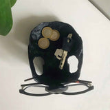 Skull Glasses Holder Sturdy Resin Rich Details Vivic Colors Skull Glasses Stand In Australia - Darrahopens