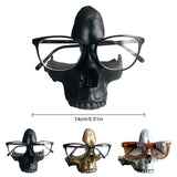 Skull Glasses Holder Sturdy Resin Rich Details Vivic Colors Skull Glasses Stand In Australia - Darrahopens