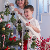Artificial Mistletoe Leaves Christmas Decoration