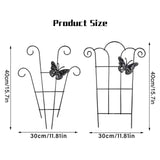 Stainless Steel Garden Trellis for Climbing Plants Vine Plant Support Trellis for Vines In Australia - Darrahopens