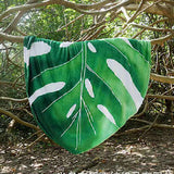 Leaf Flannel Blanket Multi Functional Leaf Shape Blanket for Picnic Office In Australia - Darrahopens