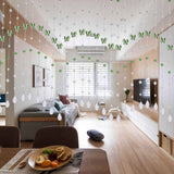 Butterfly Crystal Bead Curtain Living Room Entrance Partition Curtain Water Drop Pendant Hanging Curtain In Australia - Darrahopens