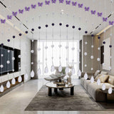 Butterfly Crystal Bead Curtain Living Room Entrance Partition Curtain Water Drop Pendant Hanging Curtain In Australia - Darrahopens