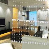 Butterfly Crystal Bead Curtain Living Room Entrance Partition Curtain Water Drop Pendant Hanging Curtain In Australia - Darrahopens