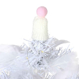 Feather Christmas Tree with Lamp String Artificial Christmas Tree Decoration Simulated Desktop Ornaments for Christmas Home In Australia - Darrahopens